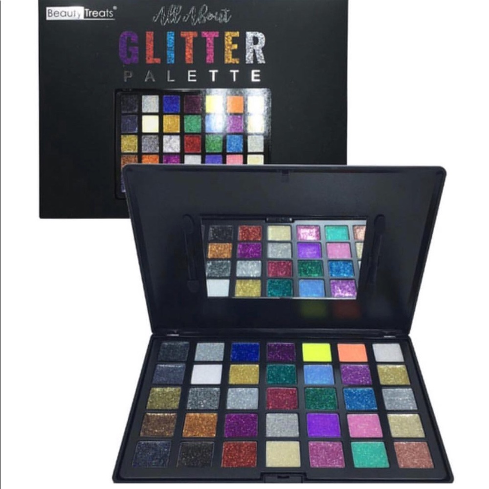 Glitter eyeshadow
